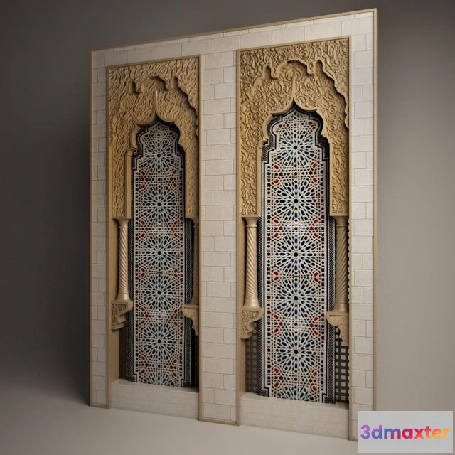 1545015 - Wall character Hijazi 3D Max