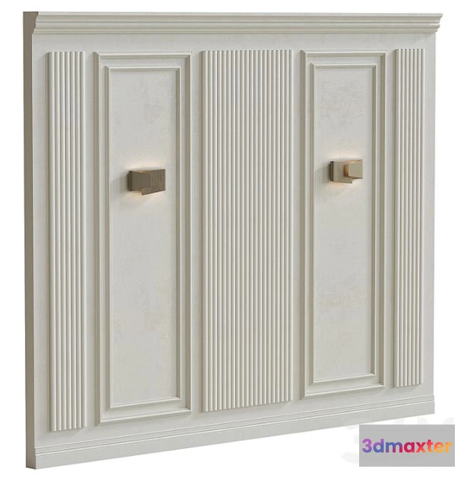 1546507 - Decorative plaster with molding #30 3D Max