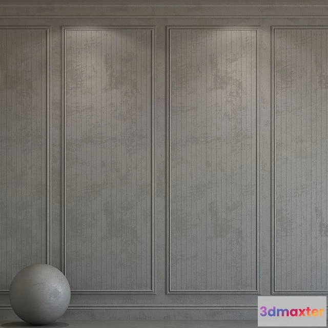 1555471 - Decorative plaster with molding 182 3D Max
