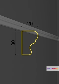 1596094 - Deco Line - Deco Line MQ-29 3D Max