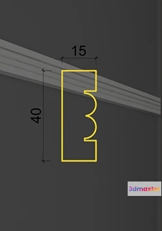 1596116 - Deco Line - Deco Line MQ-08 3D Max