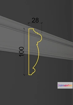 1596124 - Deco Line - Deco Line MQ-20 3D Max