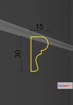 1596126 - Deco Line - Deco Line MQ-05 3D Max