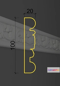 1596132 - Deco Line - Deco Line MK-23 3D Max