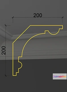 1596174 - Deco Line - Deco Line Q-26 3D Max