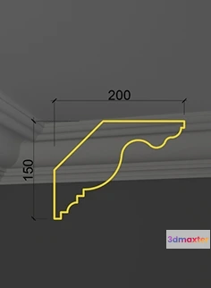 1596202 - Deco Line - Deco Line Q-03 3D Max
