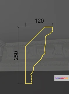 1596220 - Deco Line - Deco Line K-25 3D Max