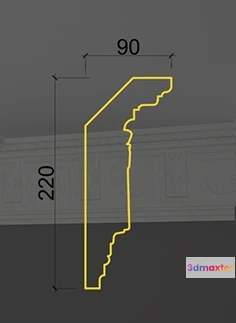 1596232 - Deco Line - Deco Line K-24 3D Max