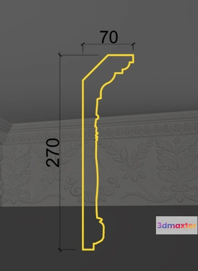 1596246 - Deco Line - Deco Line K-08 3D Max