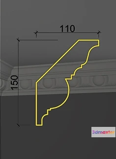 1596258 - Deco Line - Deco Line K-01 3D Max