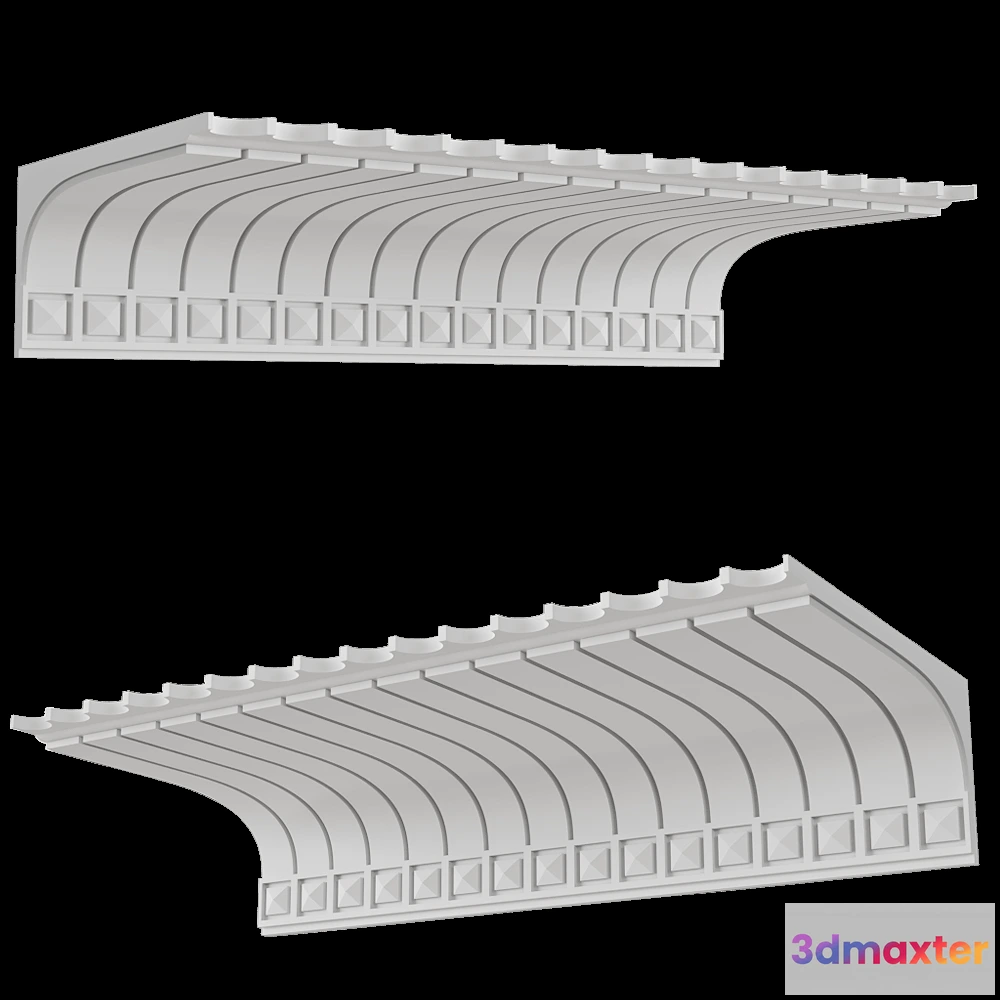 1596616 - LepGrand - Cornice KA-2.066 3D Max