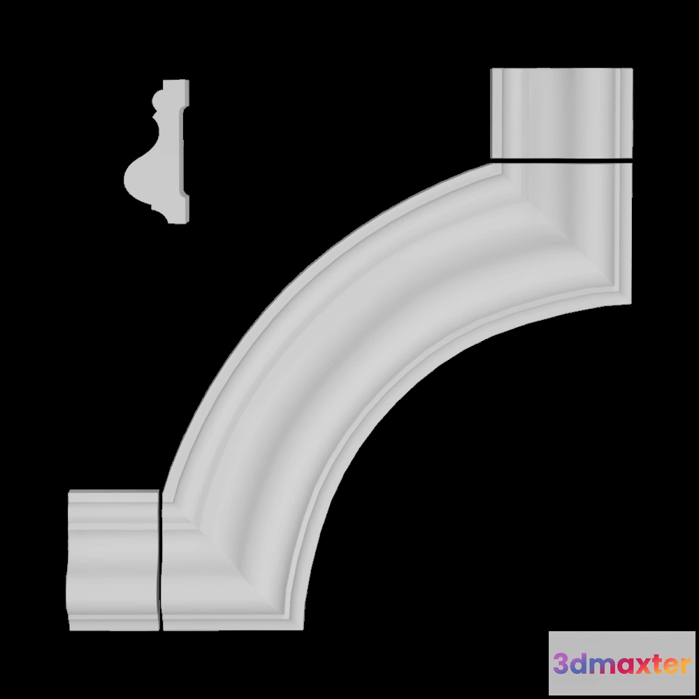 1596674 - Orac Decor  - Molding P8030C 3D Max