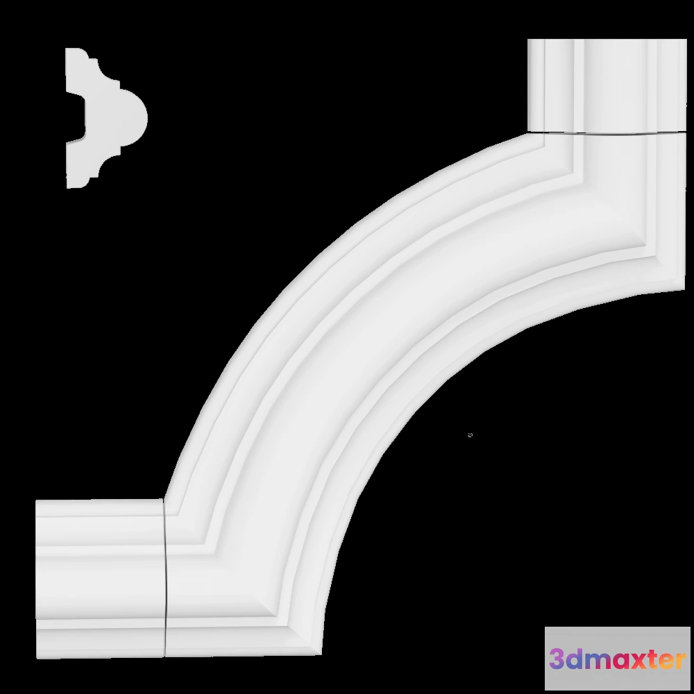 1596696 - Orac Decor  - Molding P4020A 3D Max
