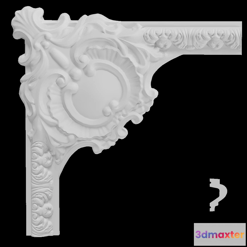 1596776 - Orac Decor  - Molding P3020A 3D Max