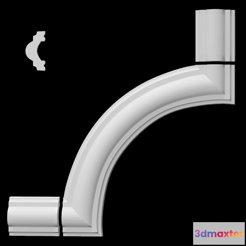 1596784 - Orac Decor  - Molding PX120A 3D Max