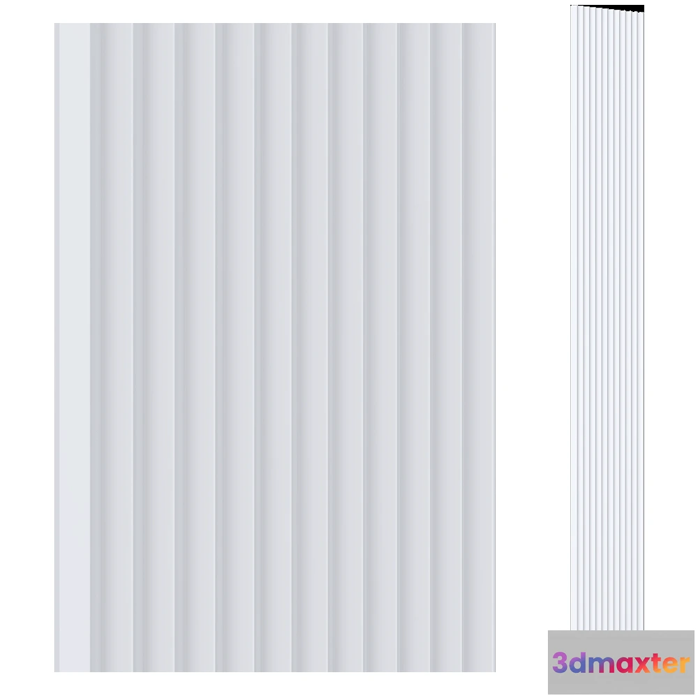 1597316 - Ultrawood - Wall panel UW 02 i 3D Max