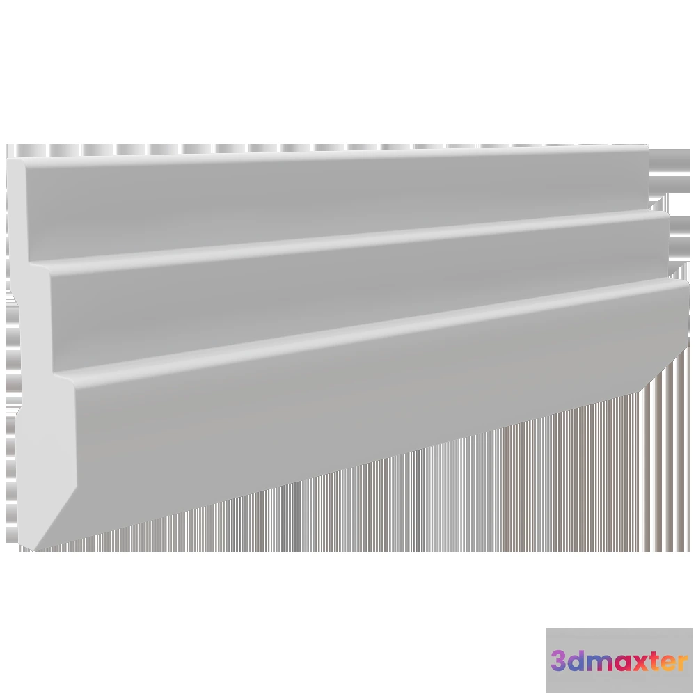 1597334 - Ultrawood - Molding U 0004 3D Max
