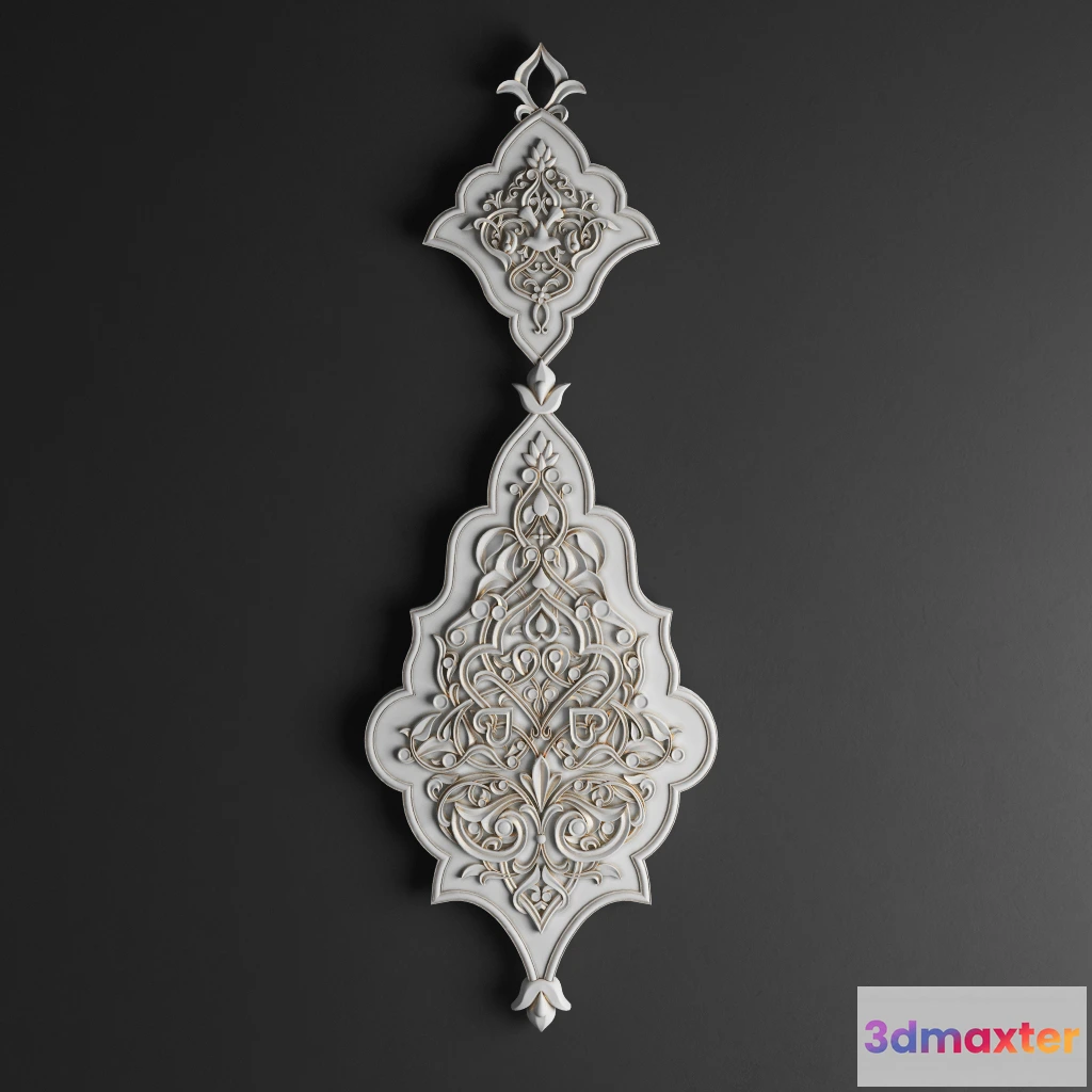 1597370 - decoration - Decorative plaster 29 3D Max