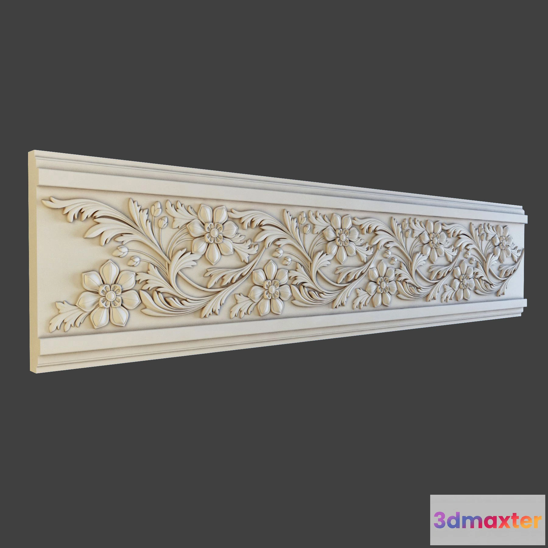1597378 - decoration - Decorative plaster Frieze 33 3D Max
