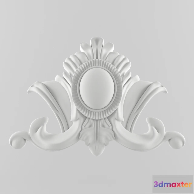 1597406 - decoration - Decorative plaster 3D Max