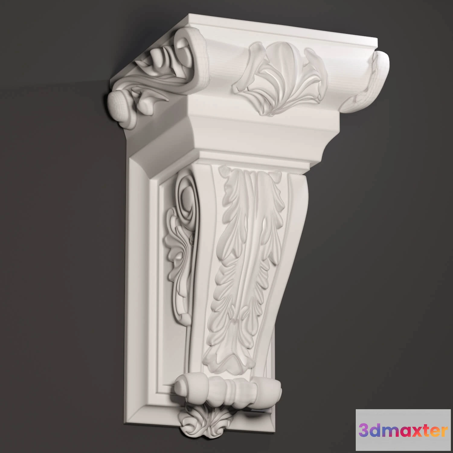 1597410 - decoration - Fretwork Capital 3D Max