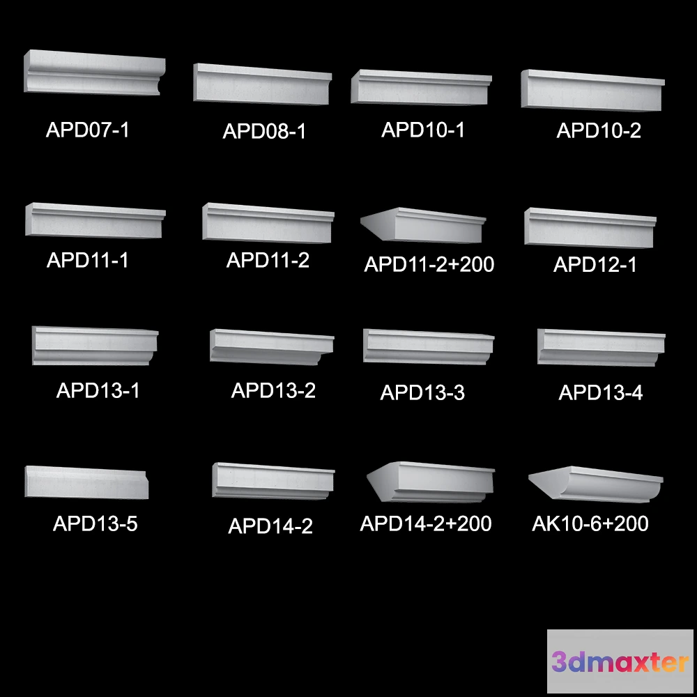 1597422 - decoration - OM collection sills Arhio 3D Max