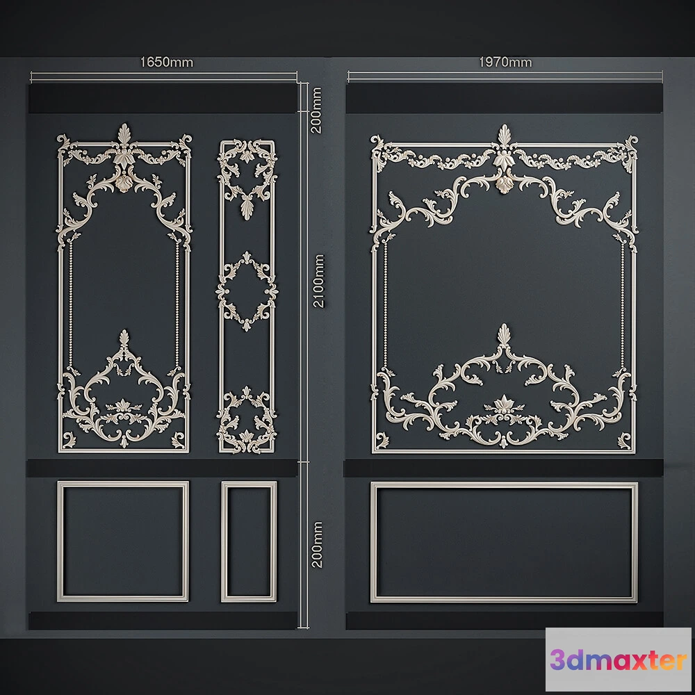 1597442 - decoration - Decor 100 3D Max