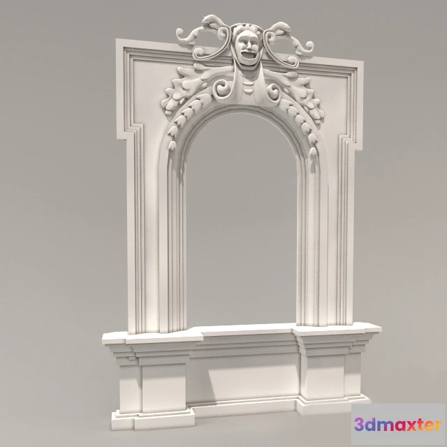 1597452 - decoration - Framing a window 3D Max