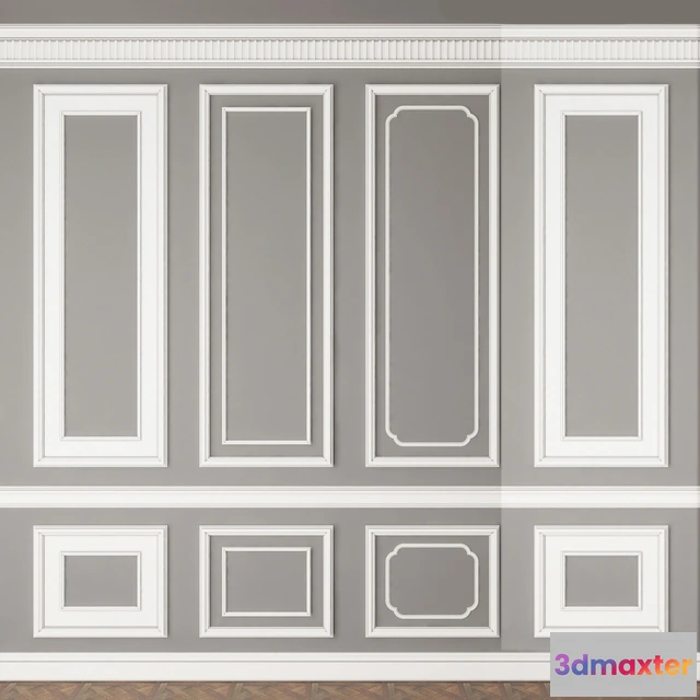 1597468 - decoration - Decorative molding 01 3D Max