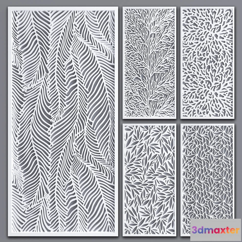 1597488 - decoration - Decorative partition 29 3D Max