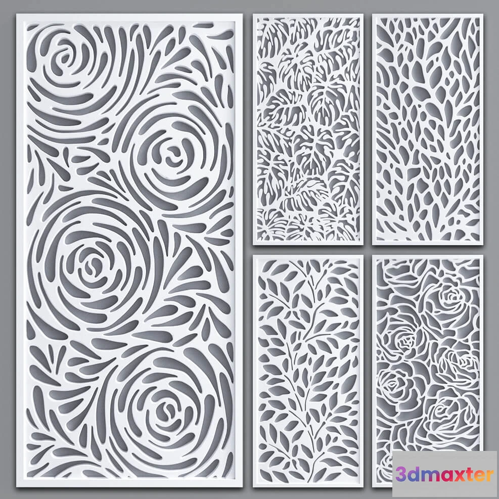 1597494 - decoration - Decorative partition 24 3D Max