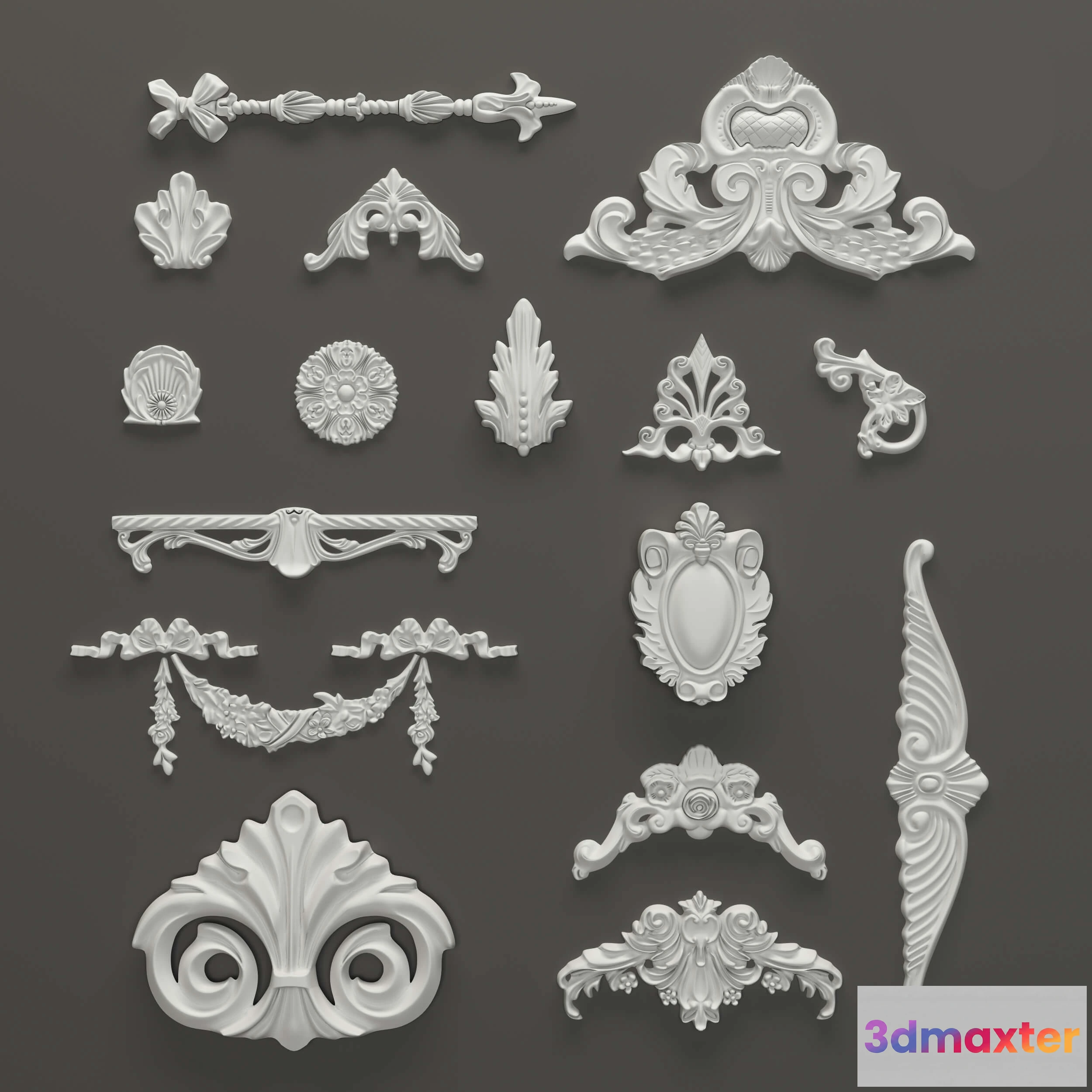 1597568 - decoration - Refrigerated showcase Bartscher 1 3D Max