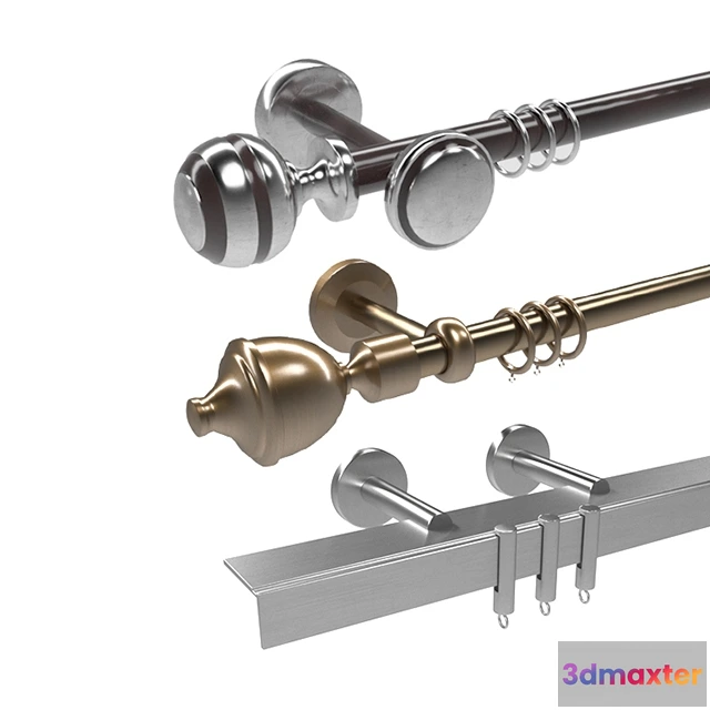 1597592 - decoration - Three cornices 3D Max