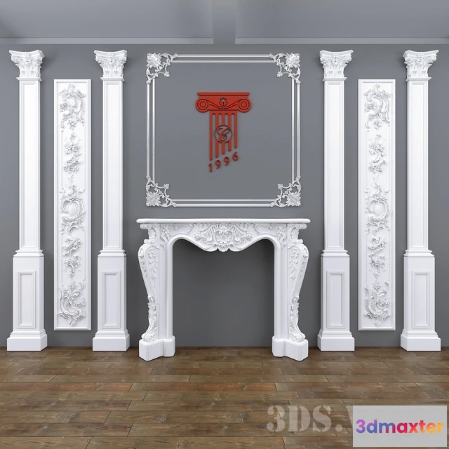 1597614 - decoration - Column 3D Max