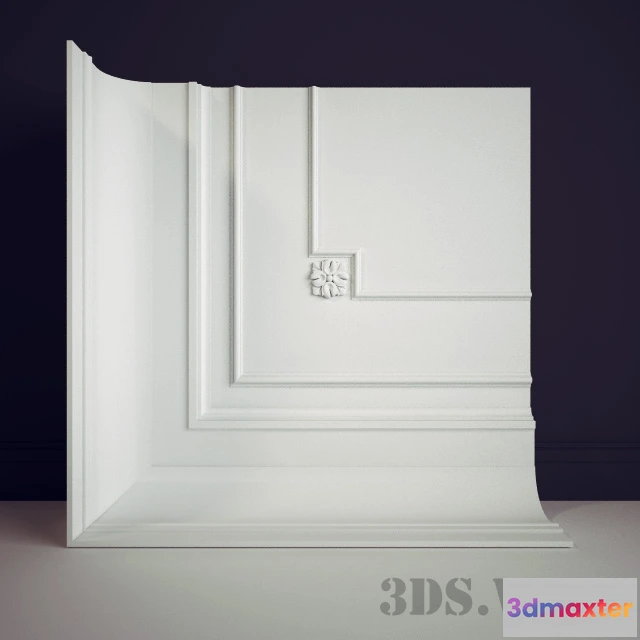 1597702 - decoration - Stucco corner element 3D Max