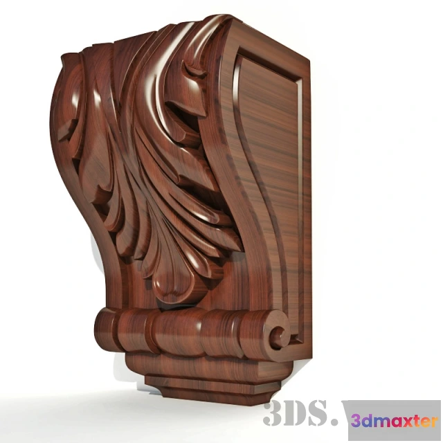 1597710 - decoration - Classic bracket stucco 3D Max