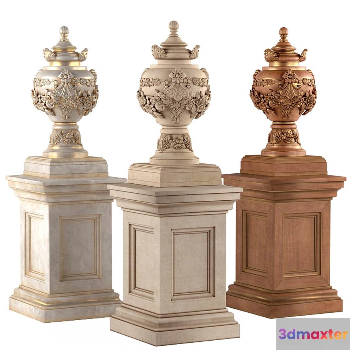 571344 - Classic vase for decoration of the facade and interior