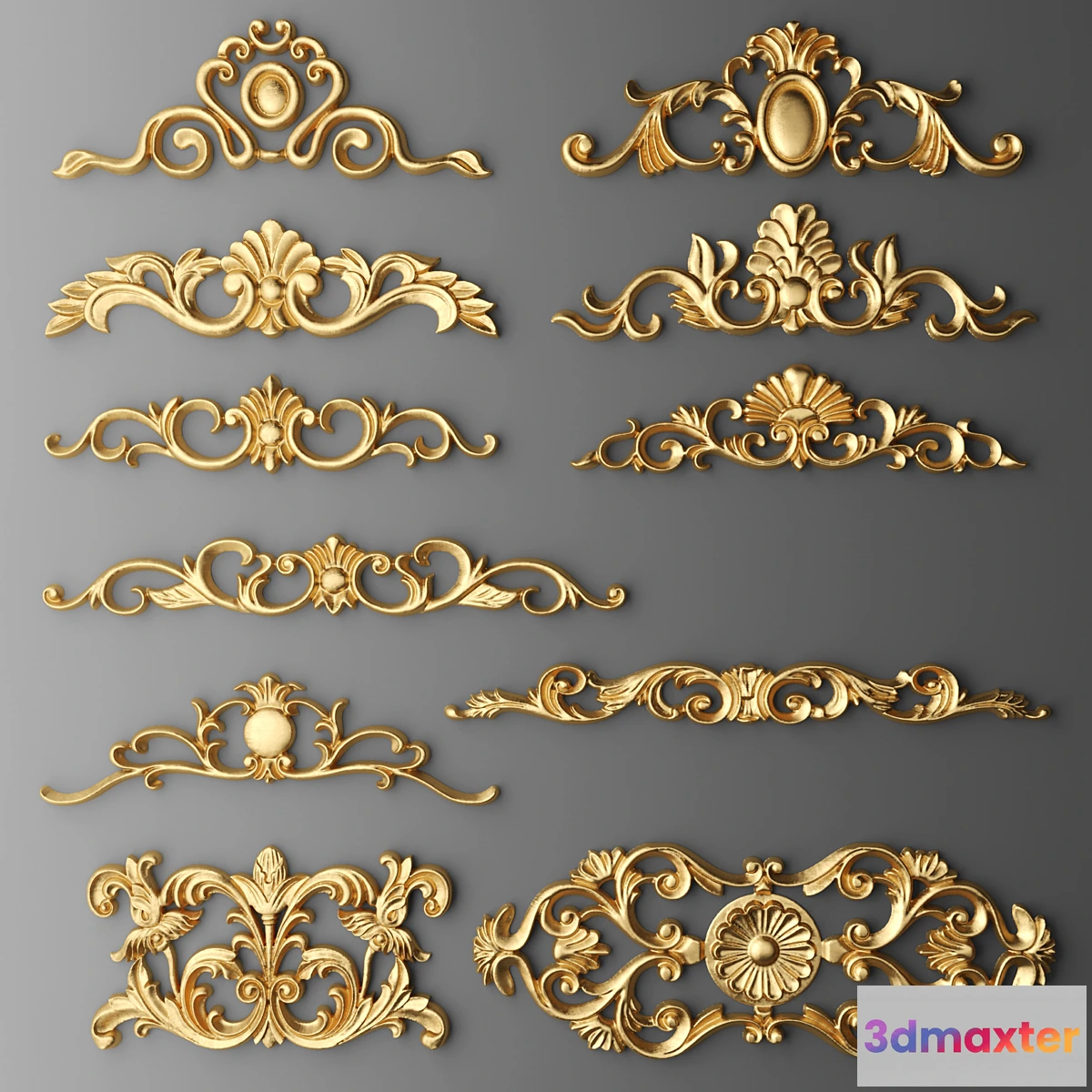 582822 - Stucco. Set.