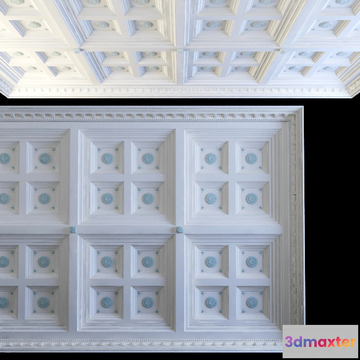 626741 - Coffered ceiling