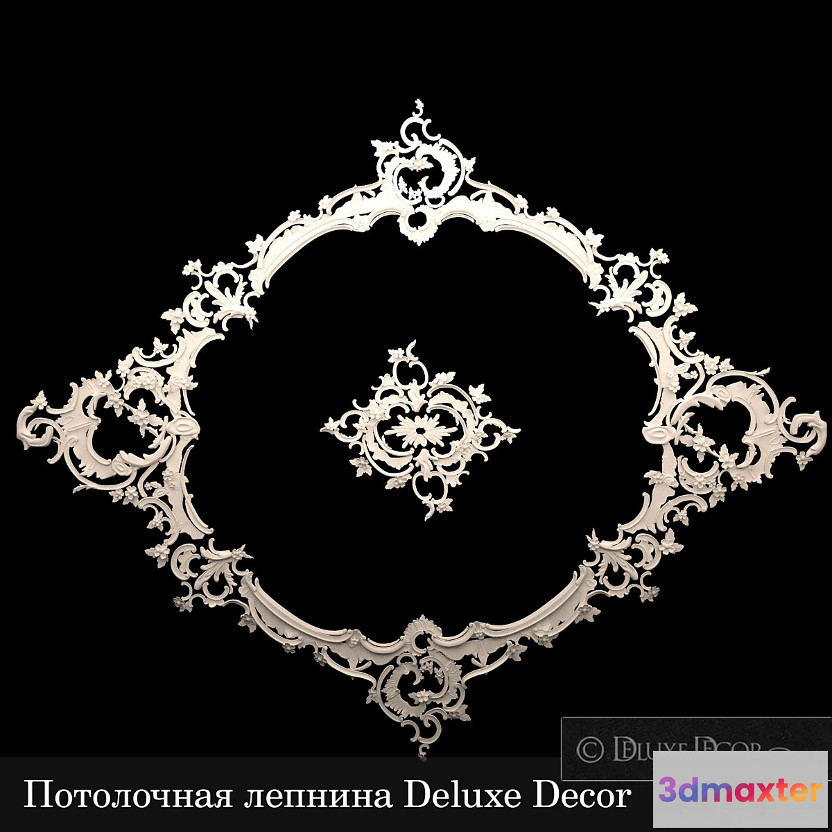 633567 - Rococo stucco ceiling Deluxe Decor