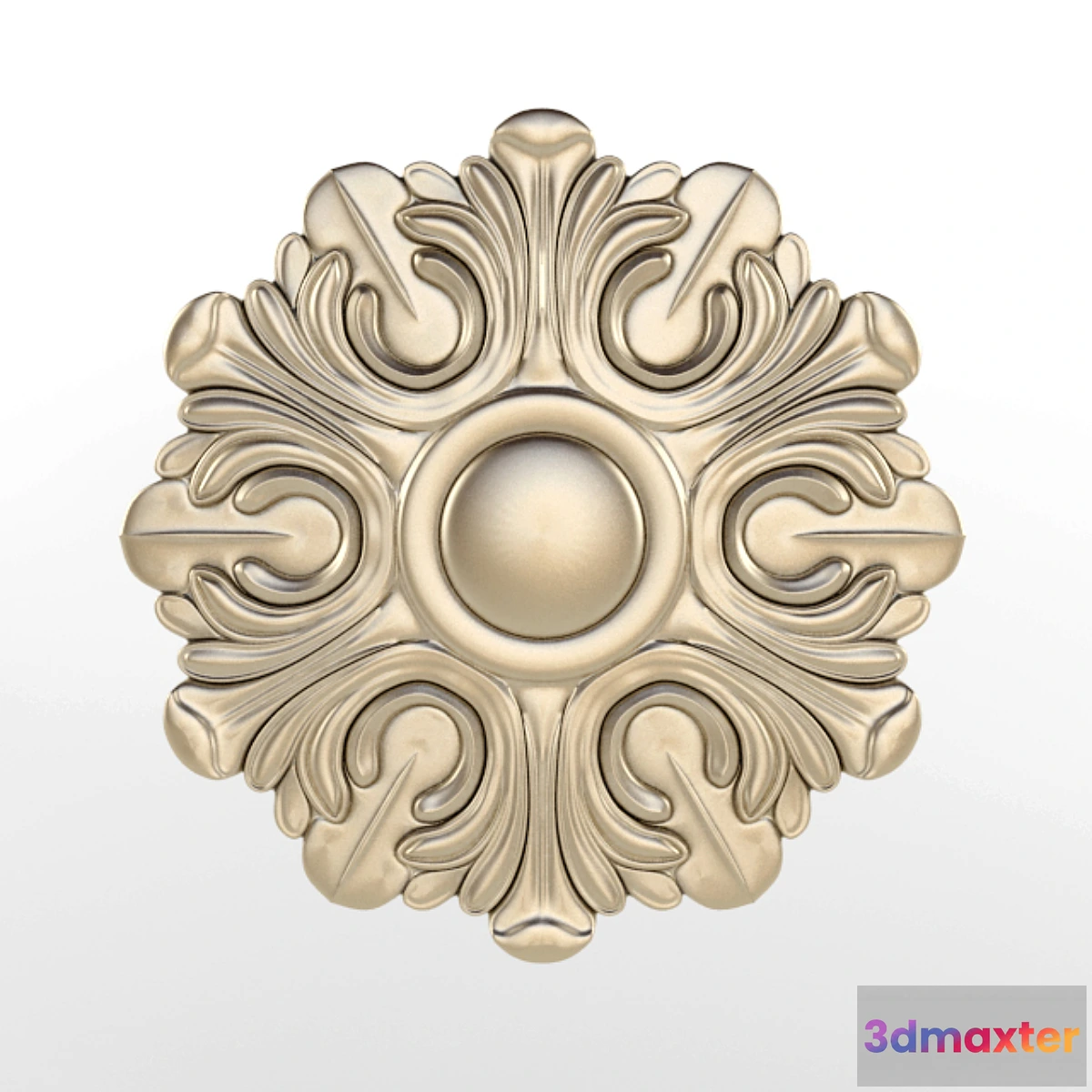 638137 - Rosette pattern carving