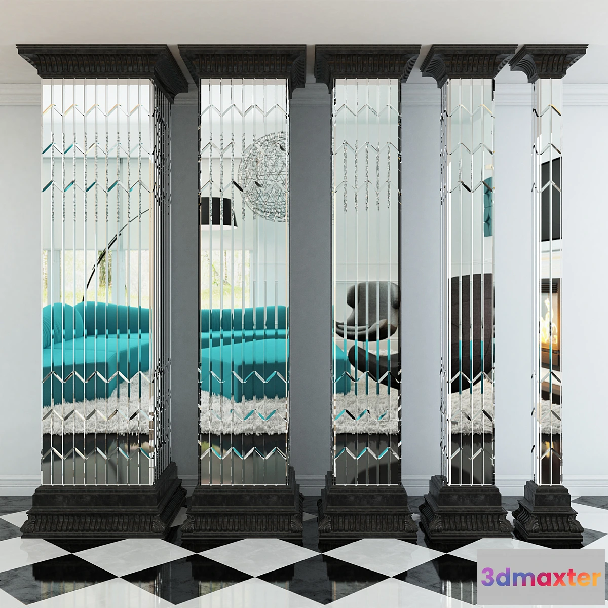 638513 - SQUARE COLUMNS