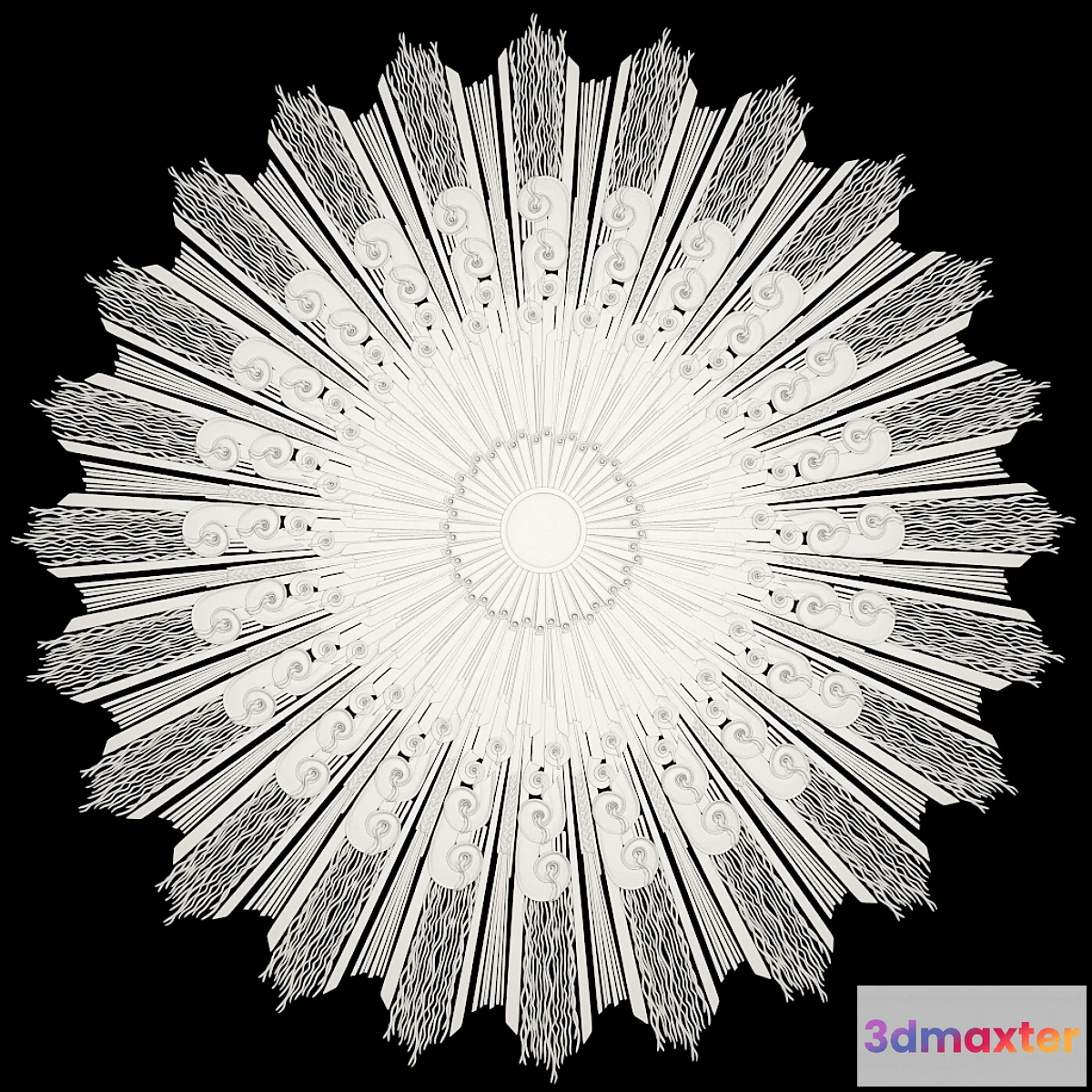 647445 - Ceiling rosette style ARTDECO