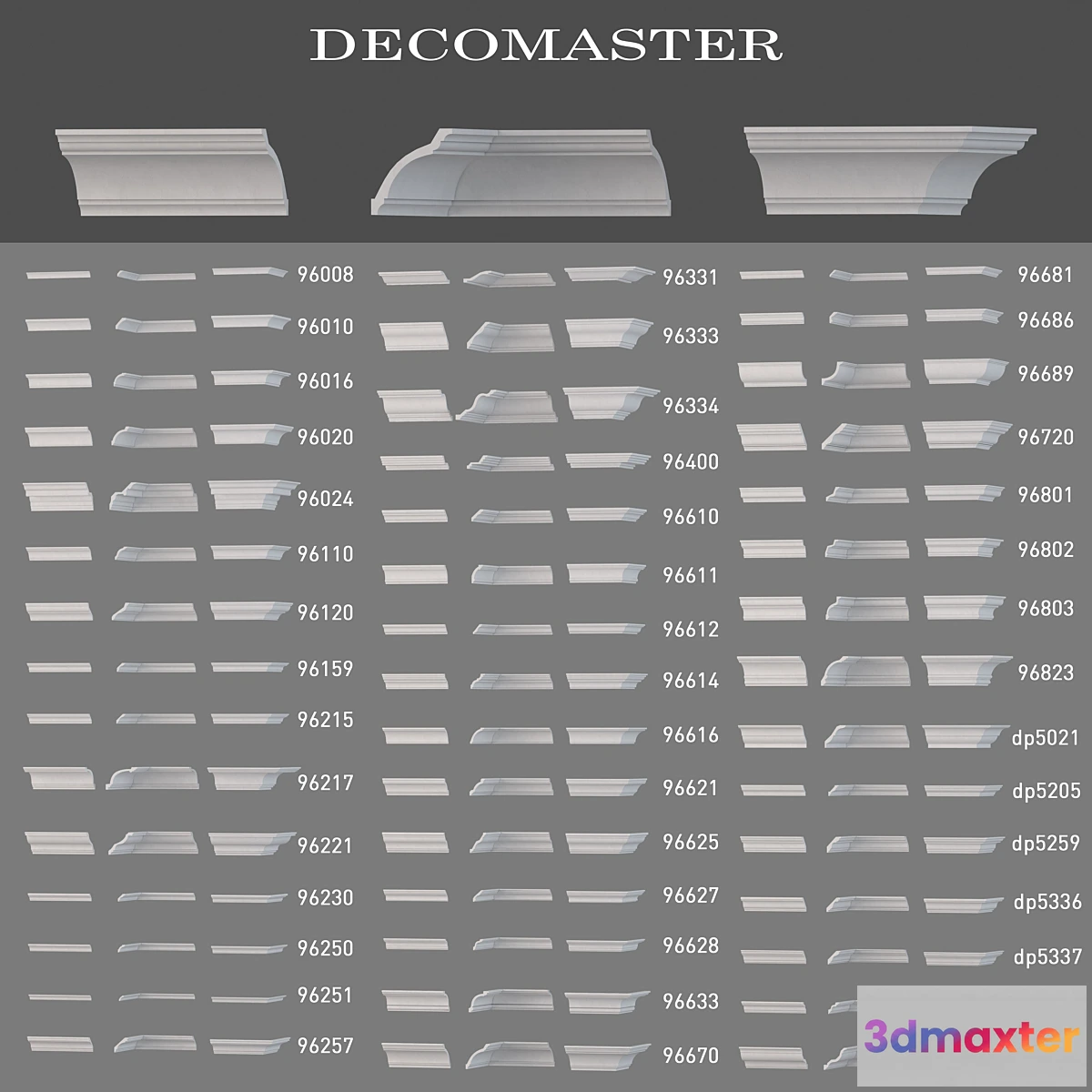 651685 - Cornices Decomaster