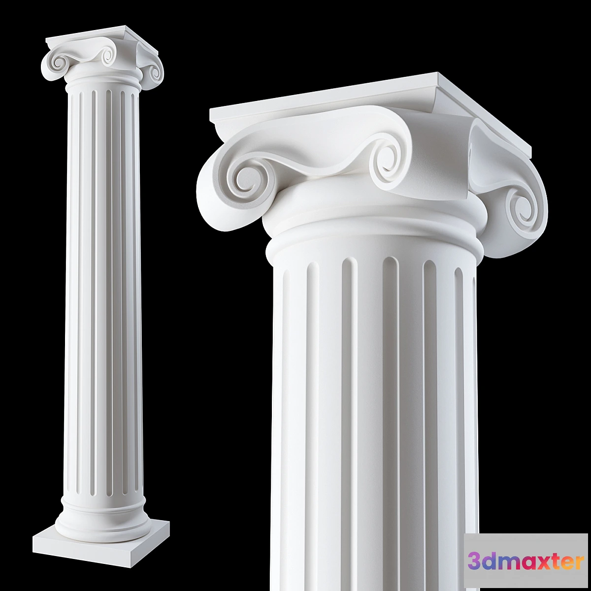 668689 - Column 001. Ionic order