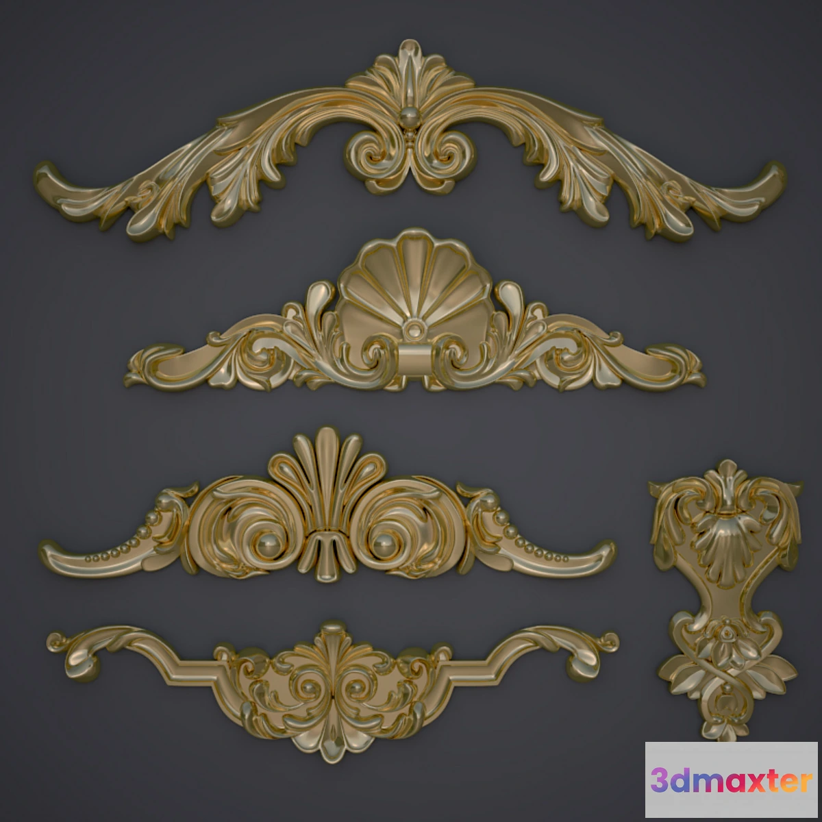 681862 - Decorative elements (moldings)