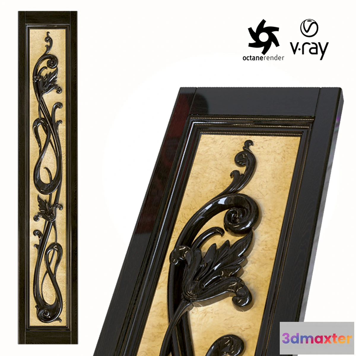 704570 - Wooden carved element