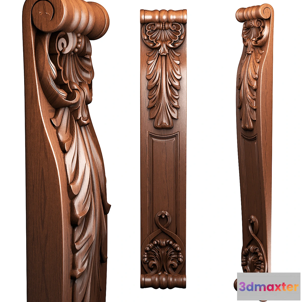 704574 - Stolb crown wood 4465