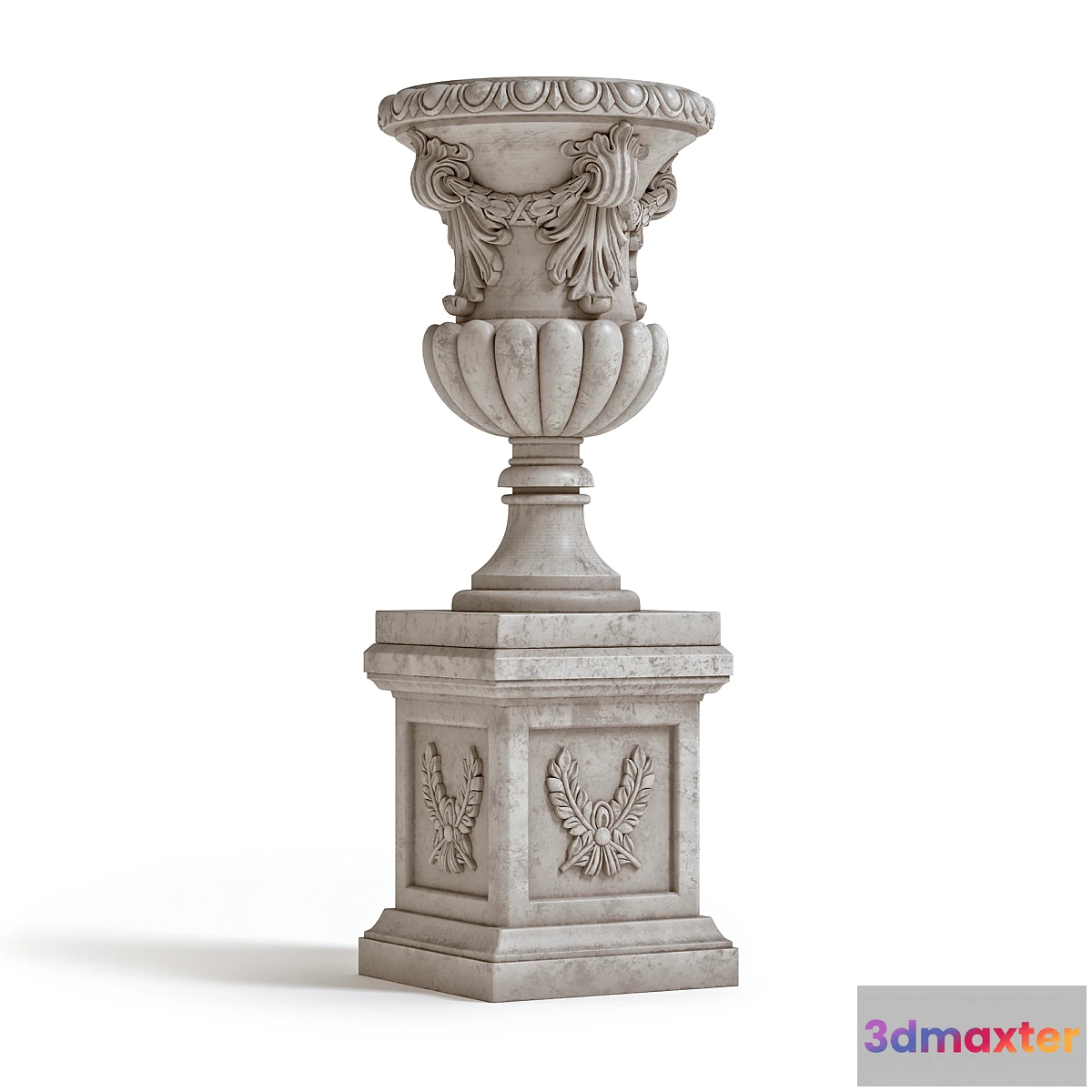 704576 - Vase On Plinth 002