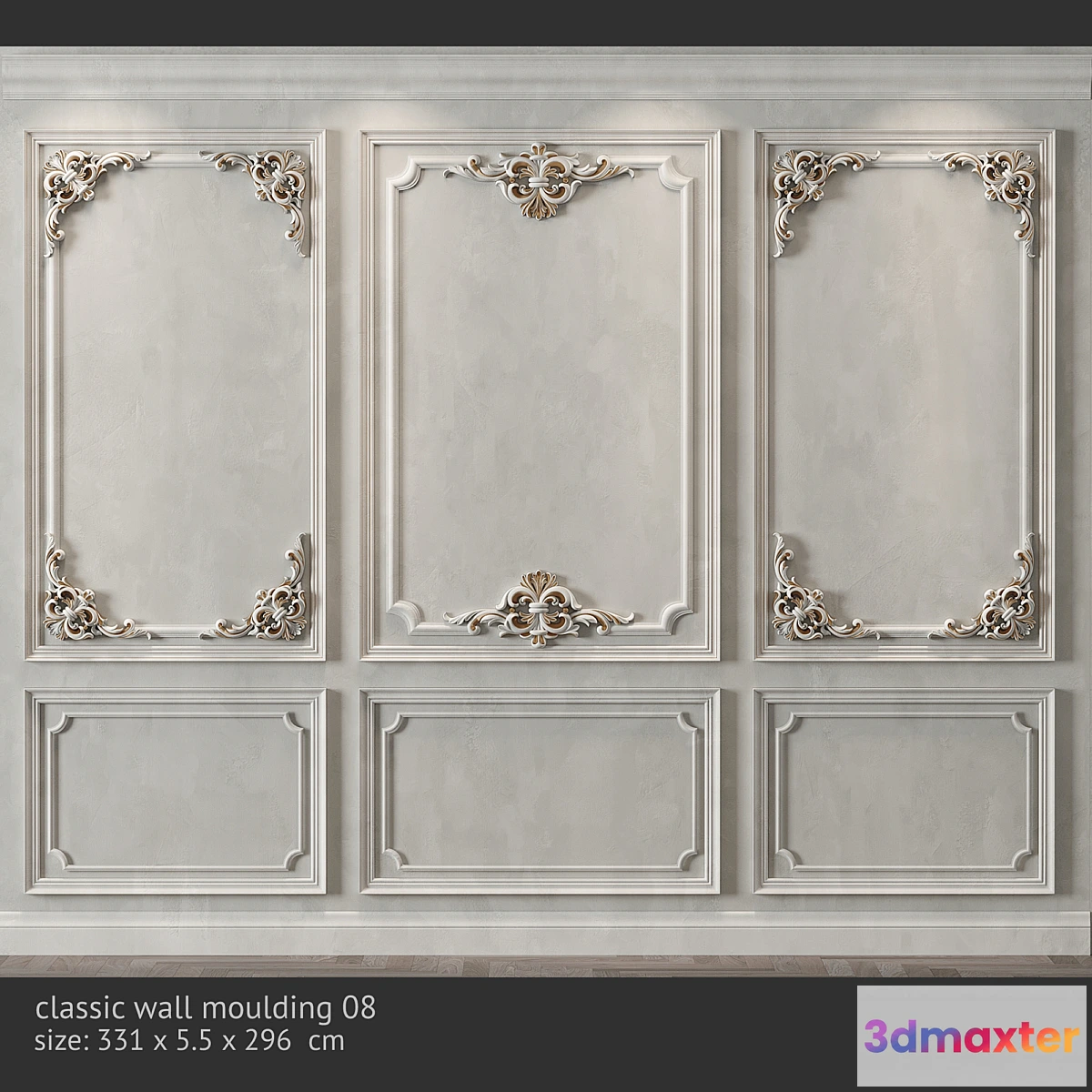 704624 - classic wall molding 08